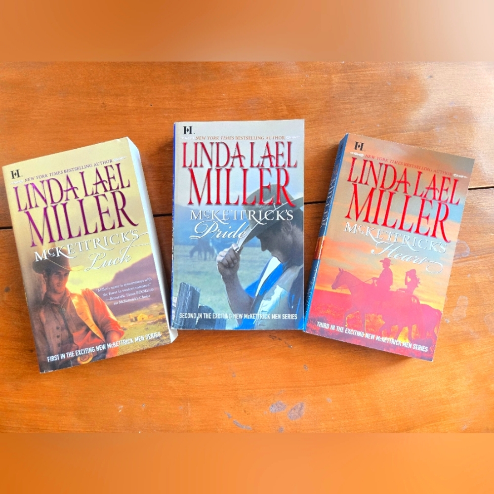 ✨Bundle of 3 Romance Paperbacks by Linda Lael Miller✨ The McKettricks Of Texas